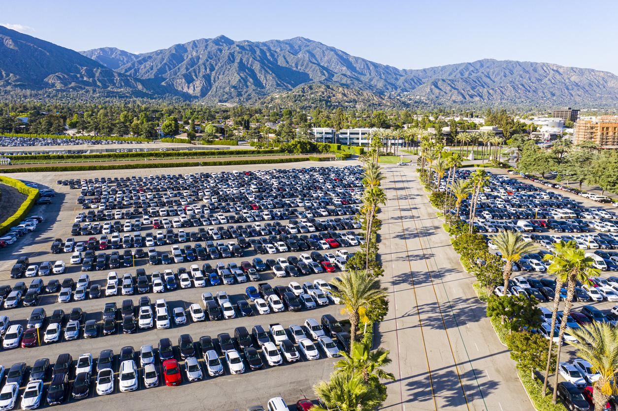 Panoramic Image of Arcadia, CA